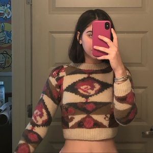 Vintage wool sweater!